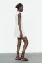 Фото #3 товара Платье миди ZARA с текстурным жаккардом