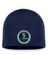 ფოტო #1 პროდუქტის Men's Navy Seattle Kraken 2022 Training Camp Authentic Pro Beanie