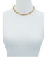 ფოტო #3 პროდუქტის Gold-Tone Cable Chain Necklace