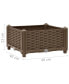 Фото #2 товара Raised Bed 15.7"x15.7"x9.1" Polypropylene