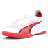 Фото #2 товара Puma Ultra Ultimate Court Mens Multi, White Sneakers Athletic Shoes 10750301