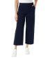 ფოტო #1 პროდუქტის Petite Amanda Shape Effect Wide-Leg Crop Jeans