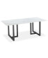Фото #12 товара Emila 78" Rectangle Sintered Stone Mix and Match Dining Table, Created for Macy's