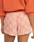 Juniors' New Impossible Love Shorts Cloud Dancer Fresco Tile, XS - фото #2