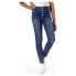 Фото #1 товара Jordache Skinny Jean Women's size 12 Mid-Rise Denim Medium Wash Straight Leg