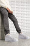 Фото #2 товара Blazer Platform Leather Unisex Sneaker Hakiki Deri Beyaz Spor Ayakkabı 3cm