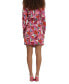 Фото #4 товара Women's Geo-Print Tie-Wrap Mini Dress
