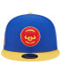 ფოტო #3 პროდუქტის Men's Royal, Yellow Chicago Cubs Empire 59FIFTY Fitted Hat