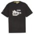 Фото #1 товара Puma Pl 911 Graphic Crew Neck Short Sleeve T-Shirt Mens Black Casual Tops 624556