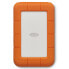LaCie Rugged Secure - 2000 GB - 2.5" - 3.2 Gen 1 (3.1 Gen 1) - Orange - White