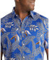 Big & Tall Johnny g Java Print Shirt