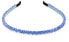 Stylish light blue headband for hair