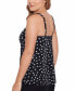 ფოტო #3 პროდუქტის Women's Polka-Dot High-Low Tankini Top, Created for Macy's