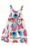 Платье Marmellata Baby Girls Floral Ruffle White Pink 3T