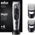 Maszynka do włosów Braun Braun HairClipper Series 7 HC7390 srebrny