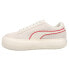 Фото #3 товара Puma Year Of The Tiger Suede Mayu Womens Off White Sneakers Casual Shoes 386360