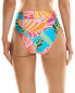 Trina Turk Poppy High-Waist Bikini Bottom Women's 4