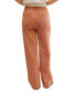 ფოტო #2 პროდუქტის Women's Hudson Canyon Stripe High Rise Cotton Wide Leg Pants