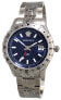 Versace Herren Uhr edelstahl blau Hellenyium HELLEN.GMT D/BLUE B/ V1101 0015
