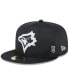 Men's Black Toronto Blue Jays 2024 Clubhouse 59FIFTY Fitted Hat