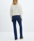 ფოტო #2 პროდუქტის Women's Maternity Flared Jeans