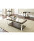 Фото #4 товара Steve Silver Truman 22" Wide Mirrored Top and Wood End Table