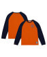 ფოტო #1 პროდუქტის Men's Orange Illinois Fighting Illini Legendary Slub Raglan Long Sleeve T-shirt