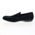 Фото #5 товара Bruno Magli Benito BENITO2 Mens Blue Suede Loafers & Slip Ons Penny Shoes 11