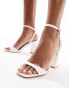 Фото #3 товара RAID Wink 2 block heeled sandals in white