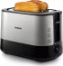 Фото #1 товара Toster Philips Philips | Toaster | HD2635/90 Viva Collection | Number of slots 2 | Housing material Metal/Plastic | Stainless Steel/Black