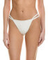 Фото #1 товара Simkhai Carolyn Textured Low-Cut Strappy Bikini Bottom Women's