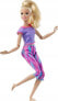 Фото #6 товара Lalka Barbie Mattel Made to Move - Kwiecista gimnastyczka, zielony strój (FTG80/GXF05)