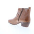 Фото #12 товара Roan by Bed Stu Ville F858025 Womens Brown Leather Ankle & Booties Boots