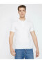 Erkek Beyaz Polo Yaka Kısa Kollu T-Shirt 9YAM11490LK