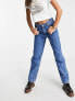 Фото #4 товара JJXX Seville dad jeans in mid wash blue