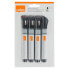 NOBO Glass Whiteboard Marker 4 Units