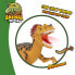 Фото #4 товара Фигурка Colorbaby Набор из 4 игрушечных динозавров с животным светом и звуком
