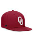 Men's Crimson Oklahoma Sooners On-Field Pro Fitted Hat