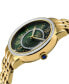 ფოტო #2 პროდუქტის Women's Astor II Swiss Quartz Diamond Accents Ion Plating Gold-Tone Stainless Steel Bracelet Watch 38mm