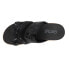 Corkys Sparkler Metallic Studded Rhinestone Wedge Womens Black Casual Sandals 4