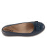 Фото #8 товара Trotters Anna T2256-400 Womens Blue Narrow Leather Loafer Flats Shoes