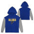 Фото #1 товара NHL St. Louis Blues Girls' Long Sleeve Poly Fleece Hooded Sweatshirt - S