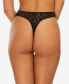 Фото #2 товара Women's Daily Lace High Cut Thong Underwear