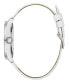 Фото #4 товара Guess Damen Armbanduhr G Gloss weiß, silber 36 mm GW0608L1