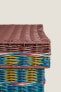 Фото #4 товара Multicoloured plaited basket lid