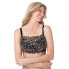 Фото #1 товара Plus Size Lace Wireless Cami Bra