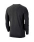 Men's Black Pitt Panthers Changeover Long Sleeve T-shirt