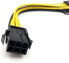 Фото #7 товара Netrox High Quality PCI-E Express Graphics Card Splitter | 8-Pin PCI-E to 2 PCI-E 8-Pin 6+2 Cable | Splitter PCI Express Graphics Card Connection PC Power Cable GPU | Graphics Card Cable Mining