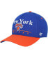 ფოტო #2 პროდუქტის Men's Blue, Orange New York Knicks Super Hitch Adjustable Hat