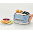 Фото #3 товара Toaster 4 Scheiben Vintage 1600 W Blau